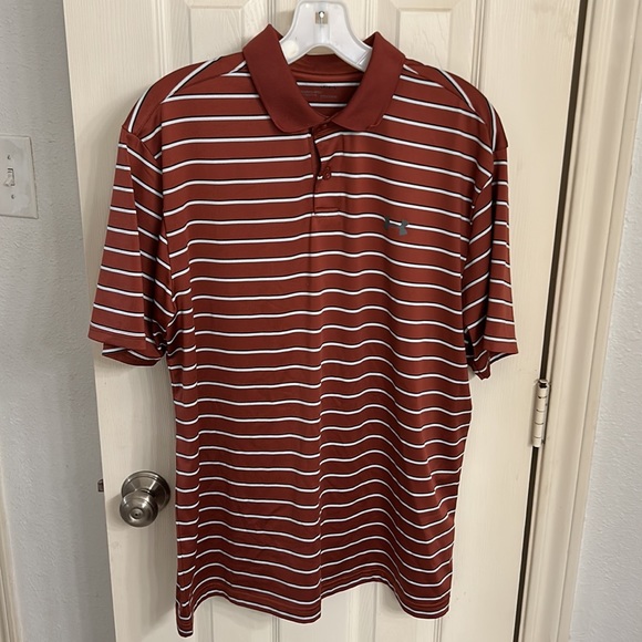 Unser Armor Golf Shirt -rust color - Picture 4 of 4